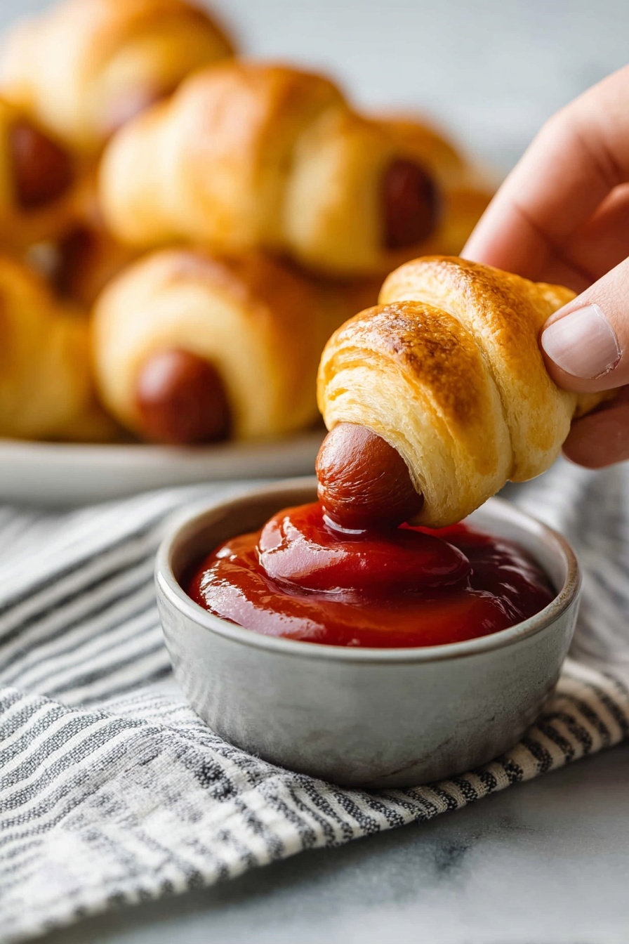 pigs in a blanket - Serving Suggestion
