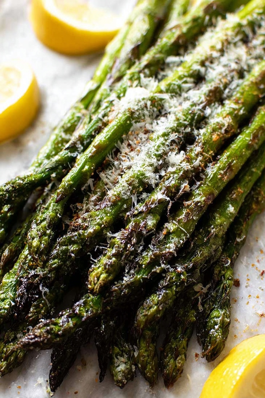 roasted asparagus - Serving Suggestion
