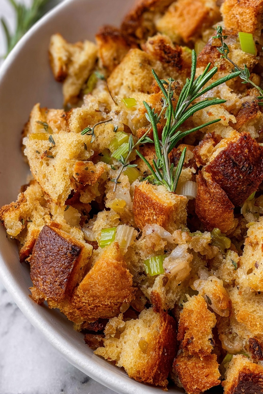Thanksgiving stuffing - Serving Suggestion