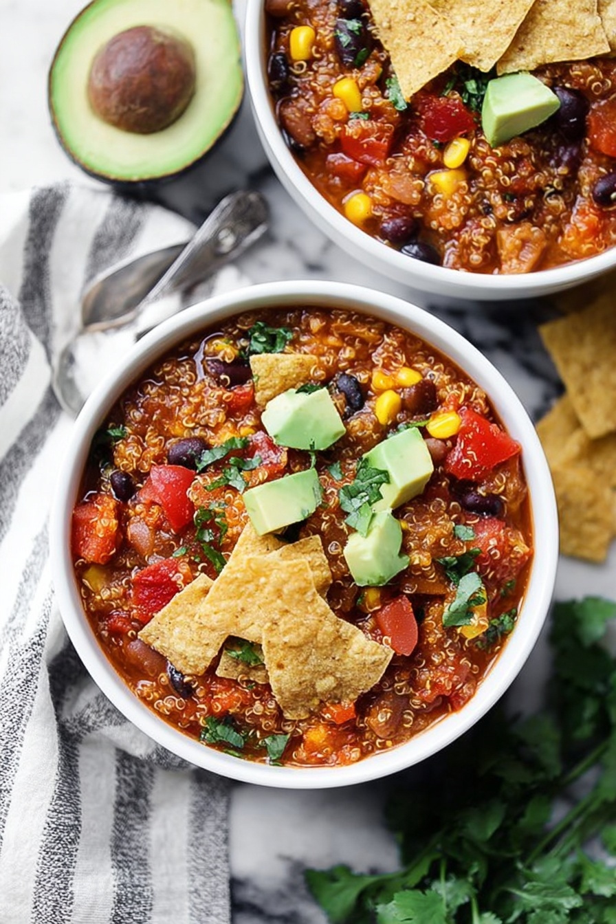 quinoa enchilada - Serving Suggestion