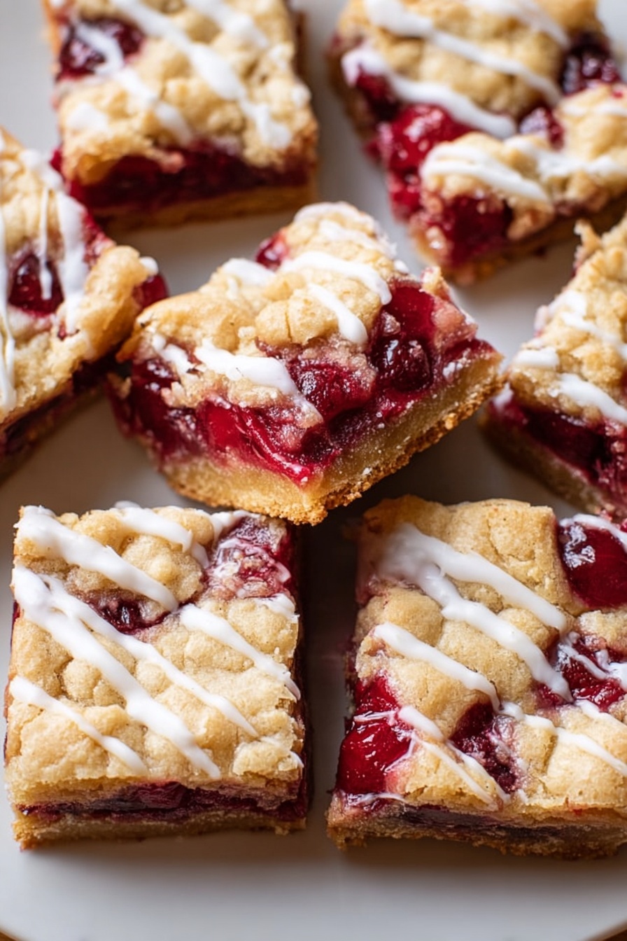 cranberry shortbread - Serving Suggestion