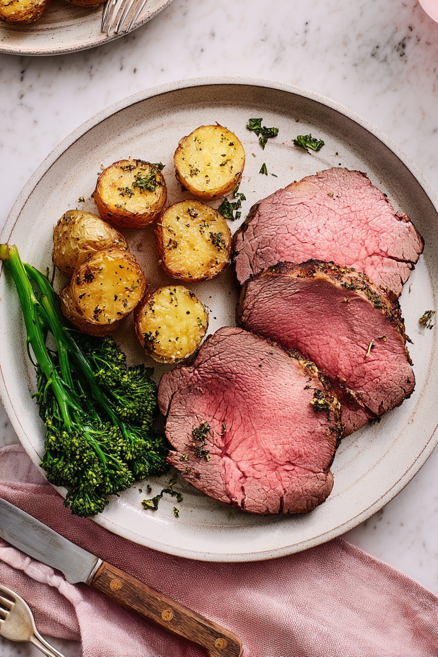 Roast Beef Tenderloin - Serving Suggestion