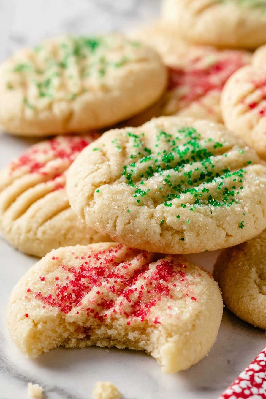 Christmas Sugar Cookies - Serving Suggestion
