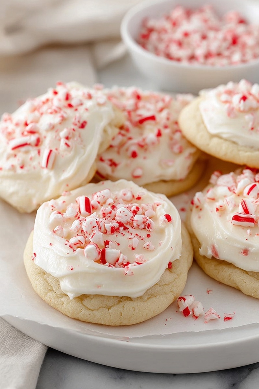 peppermint meltaway cookies - Serving Suggestion