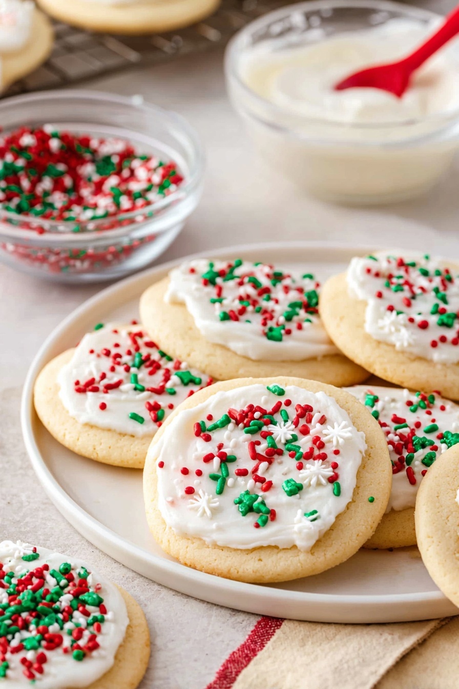 Christmas shortbread - Serving Suggestion