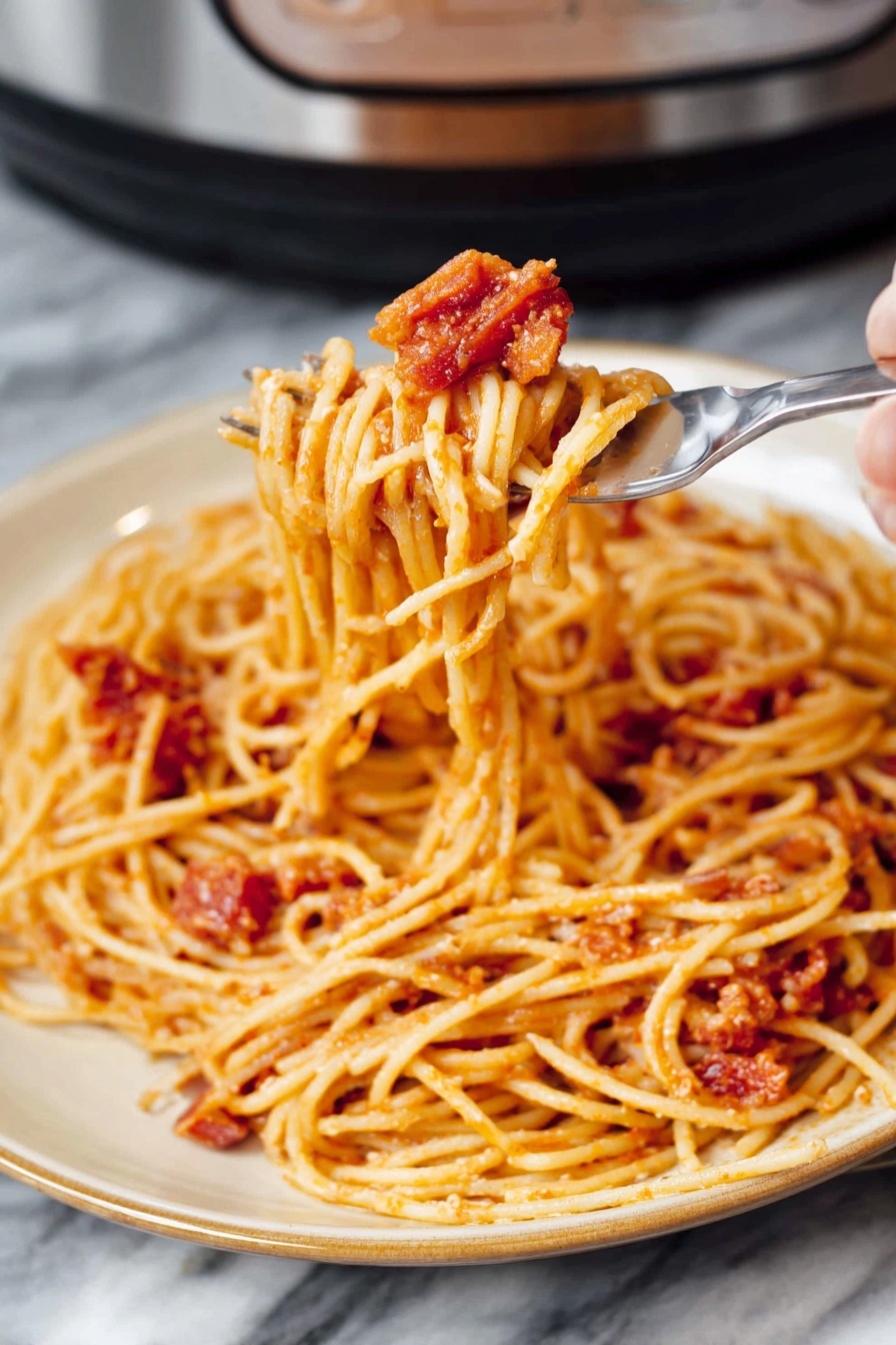 Crock Pot Alfredo Chicken - Serving Suggestion
