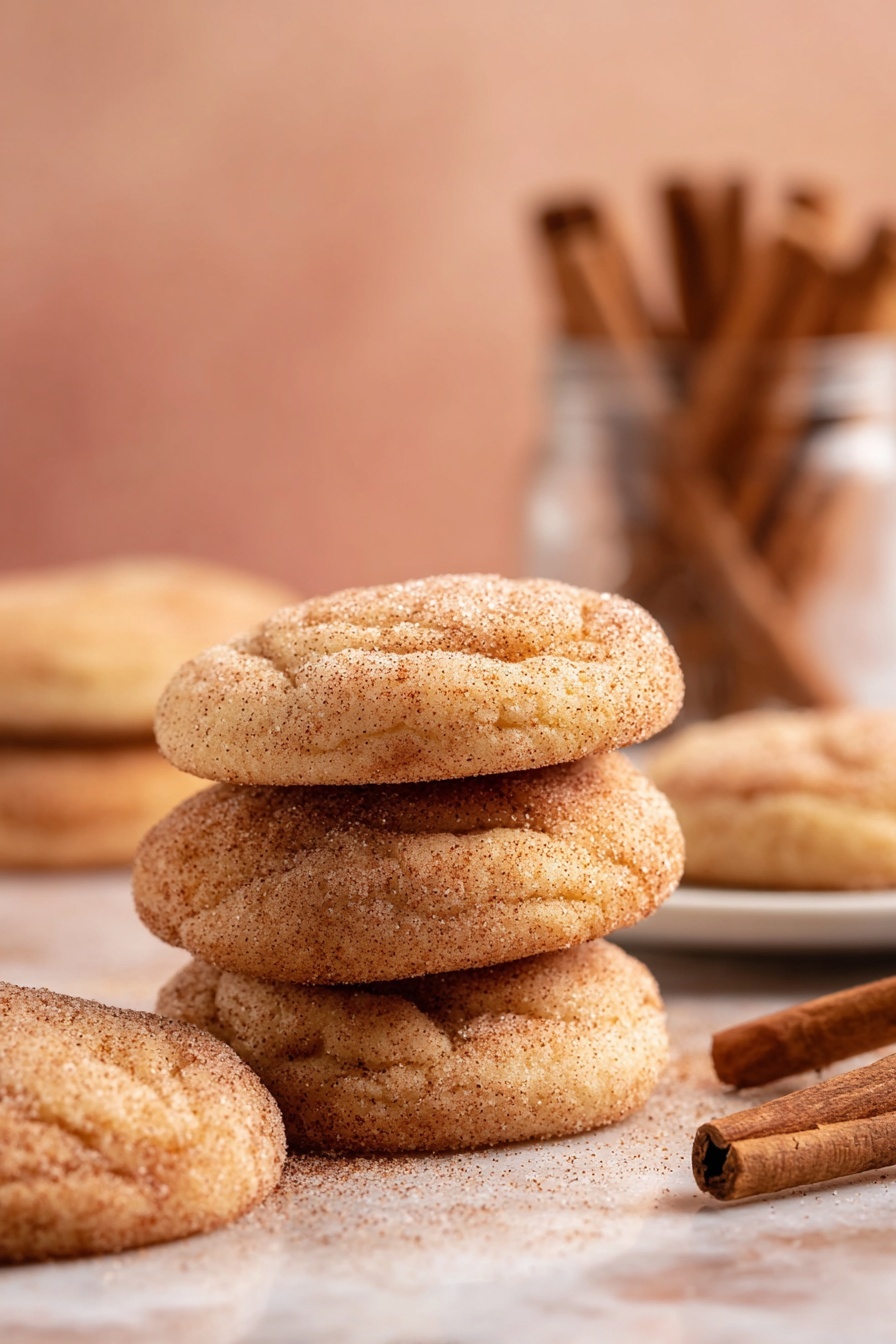Snickerdoodle Cookies - Serving Suggestion