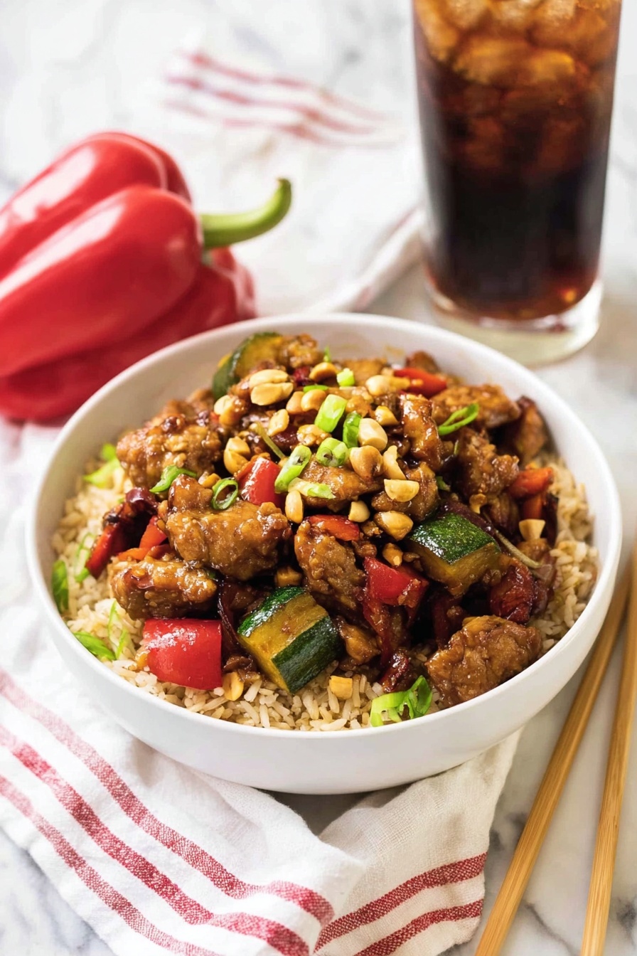 Kung Pao Chicken - Serving Suggestion